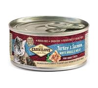 Aliments humides pour Chats VAFO PRAHA s.r.o. Carnilove Cat Pusz.100G Turquie Saumon