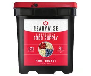 Aliments lyophilisées paquet alimentaire - 120 portions de fruits ReadyWise