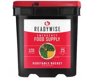 Aliments lyophilisées paquet alimentaire - 120 portions de légumes ReadyWise