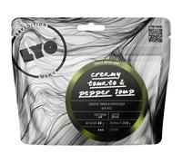 Aliments lyophilisées Soupe - crème de tomates et poivrons avec riz 60 g/236 kcal LYOFOOD