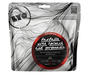 Aliments lyophilisés Farfalle aux épinards et au fromage 94 g/413 kcal LYOFOOD
