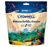 Aliments lyophilisés Pâtes farfalle au saumon 122 g/710 kcal Lyommy
