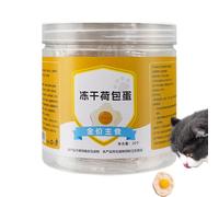 Aliments lyophilisés pour chiens, animaux de compagnie avec œufs d'animaux de compagnie - Friandises d'entraînement aux ingrédients uniques pour petits chiens - Friandises maison avec œuf Lyop