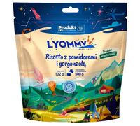 Aliments lyophilisés Risotto aux tomates et au gorgonzola 132 g/635 kcal Lyommy