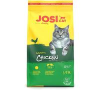 JosiCat Crunchy Chicken (1 x 1,9 kg) | Adulte | Croquettes Premium pour Chats | avec Tendre Poulet & acides Gras précieux | Powered by JOSERA | Nourriture pour Chats | 1 pièce