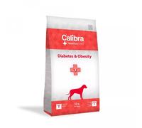 Aliments vétérinaires CALIBRA Diabète/Obésité 12 kg