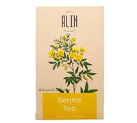 ALIN Thé au séné - Laxatif naturel, 4 x 20 sachets de thé, 100% Naturel/sans caféine/thé en Sachet