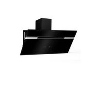 Klarstein Hotte aspirante Alina A 90 cm 600 m³/h Classe A 63 dB LED Noir