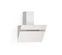 Klarstein Alina Hotte Aspirante - 60 cm Hotte Décorative 600 m³/h Classe A LED 68 dB Recirculation & Évacuation Blanche