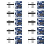 Alinan Lot de 10 modules d'alimentation W25Q128 - Grande capacité - Module de stockage flash SPI - Interface mémoire BV FV STM32 - Code pour réparation et remplacement