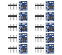 Alinan Lot de 10 modules d'alimentation W25Q64 - Grande capacité - Module de stockage flash SPI - Interface mémoire BV FV STM32 - Code pour réparation et remplacement