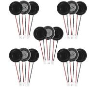 Alinan Lot de 15 mini haut-parleurs ronds à aimant interne 2 W 8 Ohm 28 mm avec câble de 60 mm de long