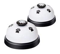 Alinana 2 Pack Sonnette pour Chien, Sonnette Chien Porte avec Gros Bouton | Alinana Clochettes de Chien de Haute Qualité pour L'apprentissage de la Propreté de la Porte