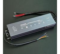 Alinana Transformateur 220v 12v 200W, Transformateur LED Étanche IP67, Alimentation 12V Convient aux Bande LED, Panneaux d'Affichage, 16,7A