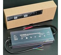 Alinana Transformateur 220v 24v 300W, Transformateur LED Étanche IP67, Alimentation 24V Convient aux Bande LED, Panneaux d'Affichage, 12,5A