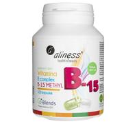 Aliness Complexe Vitamines B B-15 Methyl 100 capsules Énergie Métabolisme