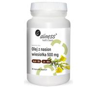 Aliness Huile de Graines d'Onagre 9% 500 mg - 90 Capsules