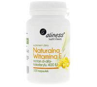 Aliness Vitamine E naturelle 400 IU - 100 Capsules