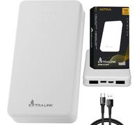 Alink Epb-078 Powerbank 10000 Mah 5v, Power Bank, Batterie Lithium-Polymère, Batterie Externe De Téléphone Portable, Taille Compacte, Batterie Externe Usb C, Micro-Usb, Noir