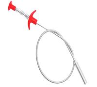 ALINNA Pince de préhension flexible avec 4 griffes pour ramasser les déchets, les éviers, les canalisations, les toilettes (61 cm)