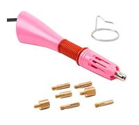 ALINREDBX Hotfix Outil applicateur de strass 7 en 1 avec support et 7 embouts thermocollants