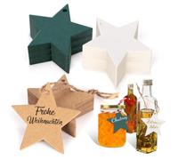 Alintor 120PCS Etiquette Cadeau Noel, étiquette Cadeau moins de 10 Euros, Parfaites pour Les Ruban Cadeau Emballage, Bouteilles de Liqueur, Les Couvercles de Confiture (Vert/Brun/Blanc)