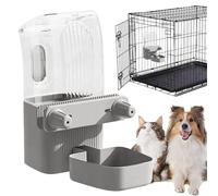 ALINUOYQ 1500 ML de Lapin Dispensateur de Fuite Proof Gravitie Dog Water Bowl détachable à Double Usage mangeur de Suspension pour Chat de Chat Furet Autres Animaux