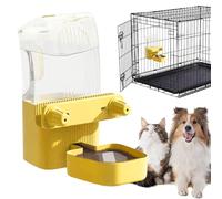 ALINUOYQ 1500 ML de Lapin Dispensateur de Fuite Proof Gravitie Dog Water Bowl détachable à Double Usage mangeur de Suspension pour Chat de Chat Furet Autres Animaux