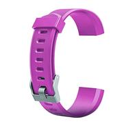 ALINUOYQ Bracelet de Montre Réglable en Silicone Souple 20mm, Bandes de Remplacement Colorées pour ID115Plus HR, Accessoire Sportif pour Montres Connectées, Idéal pour le Sport et l'Extérieur