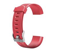 ALINUOYQ Bracelet de Montre Réglable en Silicone Souple 20mm, Bandes de Remplacement Colorées pour ID115Plus HR, Accessoire Sportif pour Montres Connectées, Idéal pour le Sport et l'Extérieur