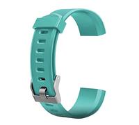 ALINUOYQ Bracelet de Montre Réglable en Silicone Souple 20mm, Bandes de Remplacement Colorées pour ID115Plus HR, Accessoire Sportif pour Montres Connectées, Idéal pour le Sport et l'Extérieur