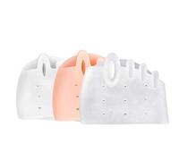 ALINZO Séparateurs d'orteils en Gel - Correcteur d'oignon pour Femmes et Hommes Attelle d'oignon orthopédique 4 pièces et redresseur de Gros Orteil pour Hallux valgus