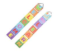 Alipis 1 Ensemble Bannière de Bienvenue pour École Décoration Murale Accrocheuse pour Rentrée Scolaire pour Salle de Classe Jardin
