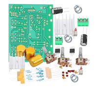 Alipis 1 Ensemble Kit Amplificateur Stéréo DIY avec Panneau Amplificateur pour Système Audio Complet avec Bouton Doré pour Haut Parleurs