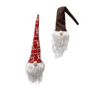 Alipis 1 Jeu Décoration De Bouteille De Vin Dessus De Bouteille De Vin De Noël Carafon À Vin Christmas Santa Décors De Bouteilles De Vin Adorables Couvre-Bouteilles Chiffon 2 Pièces