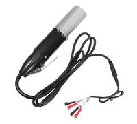 Alipis 1 Jeu Grattoir Électrique à Écailles De Poisson Pompe à Eau Distributeur D'eau De Bureau Outil Pour Enlever Les Écailles De Poisson Nettoyeur De Crevettes Frogmore Mer Acier Black