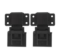 Alipis 1 Paire de charnières de Rechange pour Platine Vinyle, pièces de Rechange pour l'alignement du Plateau tournant, Couvercle Anti-poussière Amovible à charnière, Fixation Universelle