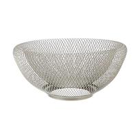 Alipis 1 Pc Corbeille à Fruits En Fer Collation Corbeille De Fruits En Osier Corbeille De Fruits Pour Paniers En Osier Panier De Cuisine Bol à Clé Pour Entrée Fer Forgé Silver