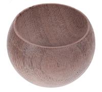 Alipis 1 Pc Diffuseur décoration intérieure enregistrer brûlant brûleur Titulaire de l'enceinte Relaxant eco décorer Fragrance Senteur Parfum d'ambiance Bois Ornement en Noyer Dark Grey