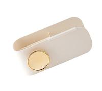 Alipis 1 Pc Support De Sèche-Cheveux Salle De Bains Support Mural pour Sèche-Cheveux sans Fil Animal De Compagnie Rester Diffuseur Se Soucier Corbeille Drain Gel De Silice Blanche