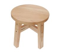 Alipis 1 Pc Tabouret en Bois Bar Petit Tabouret Salon Tabouret De Rond Tabouret Antidérapant Poulie Tabourets De Comptoir Salle Faible Fauteuils Chaise De Bureau Ergonomique Pivot