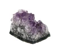 Alipis 1 Pièce Améthyste Brute Usine des Vases Rose Quartz Perles D'améthyste Décor Suspendu Coloré pour Fenêtre Salle Cristaux De Géode Pierre De Lune Strass pour Les Ongles Violet,Mauve