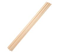Alipis 10 pièces Baguettes Décoratives pour Fenêtres Moulures à Écran de Baguettes Pin Triangle Style Minimaliste Application Intérieure et Extérieure sans Outils Couleur Naturelle