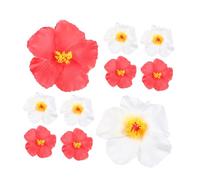 Alipis 10 Pièces Fleurs d'hibiscus Simulées Décorations Chinoises Mini-Ornements Assortiment De Fleurs d'hibiscus Décorations De Bonsaï Fleur d'hibiscus Artificielle Hawaïen Eva Rose