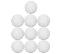 Alipis 10 pièces Lot de Balles de Golf Mousse Balle Souple et Élastique pour Entraînement Sensation Réaliste Équipement Pratique pour Jardin Intérieur et Extérieur Détente Anti-Stress