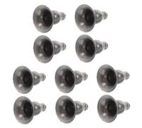 Alipis 10 Pièces Metal Candleholders Unfinished DIY Candle Cups for Tea Lights and Pillar Candles for Romantic Dinners and Home Decor