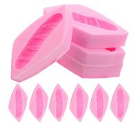 Alipis 10 Pièces Moules Silicone Fondant pour Décoration de Gâteaux Mini Moules Hamburger pour Chocolat Muffins Biscuits Bougies et DIY Créatif