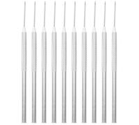 Alipis 10 Pièces Outils de Sculpture en Acier Inoxydable - Aiguilles à Poinçonner et Outils de Détail pour Poterie, Argile et Arts & Crafts - Kit DIY Créatif pour Modélisme et Cadeau pour Artisans