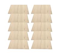 Alipis 10 Pièces Planche de Casse Taekwondo en Bois Kaki Débutants | Feuilles Fines, Préparation aux Ceintures, Usage en Gymnase Scolaire, Pratique Sûre et Feedback