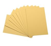 Alipis 10 pièces Plaques Alu Sublimation Blanches Panneaux Métal Photo pour Transfert Thermique DIY Photos et Signes